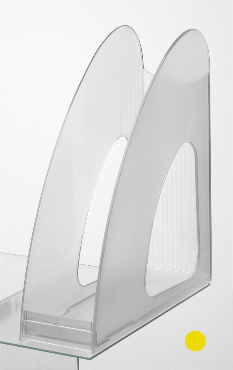 HAN Stehsammler antistatisches, schwermetallfreies Polystyrol klar-transparent , DIN C4