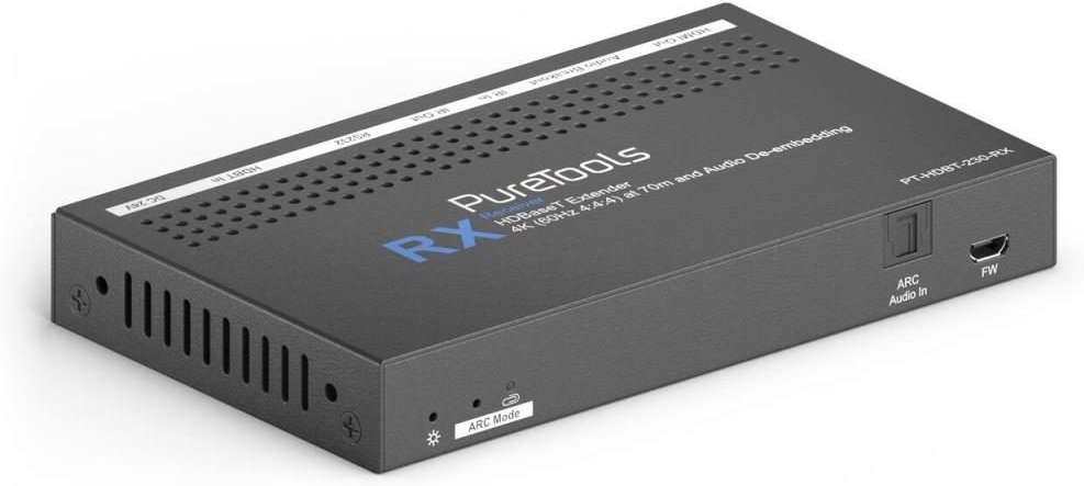 PureTools - 18G HDBaseT Receiver mit ARC und Audio-Breakout