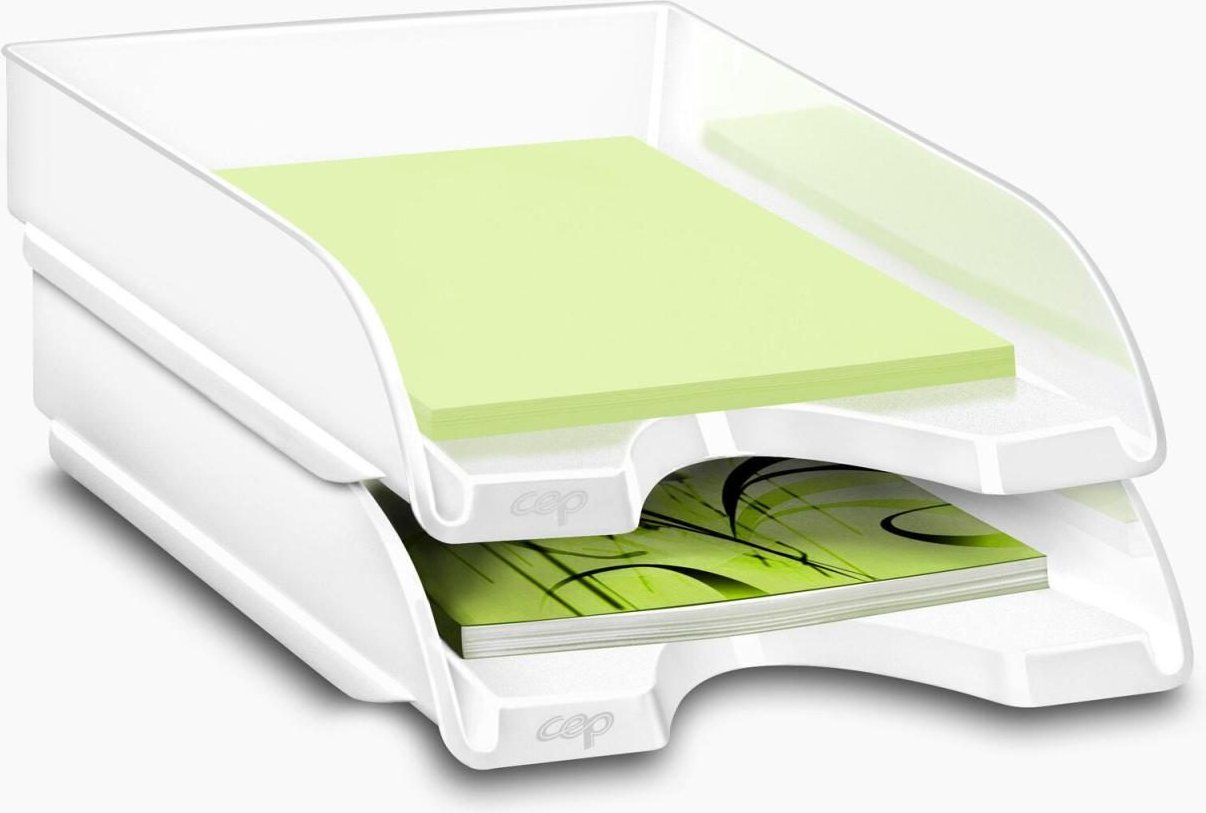 Thumbnail - cep Briefablage DIN A4 polarweiß