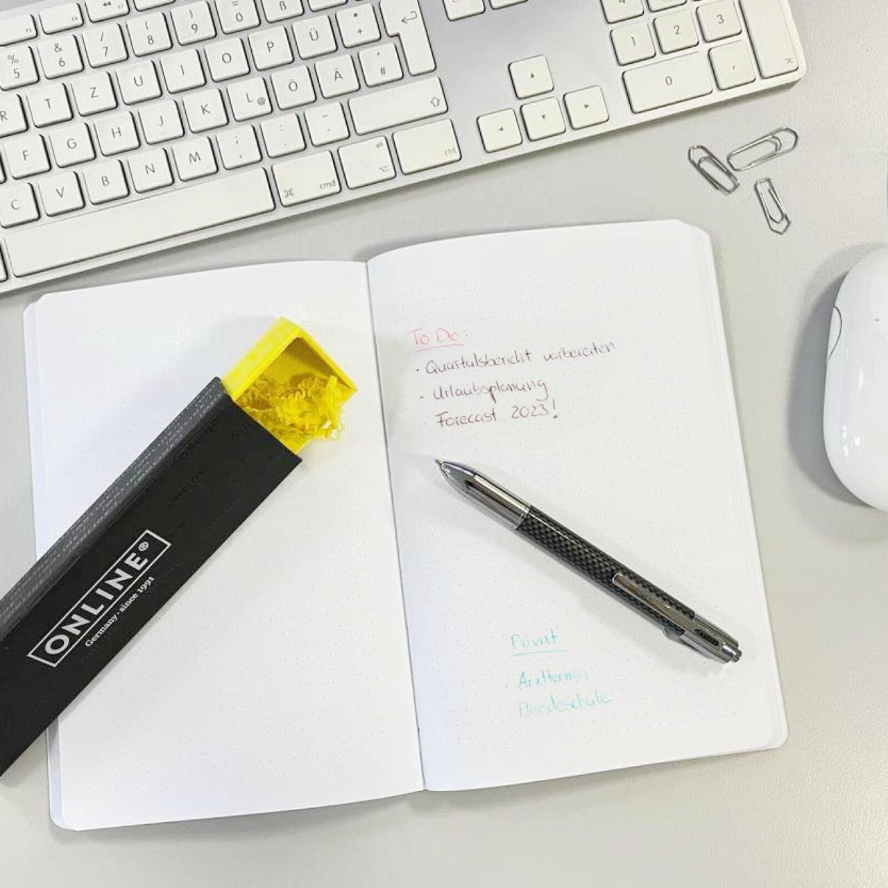 Thumbnail - ONLINE® 4-Farben-Kugelschreiber-Set 70011 schwarz