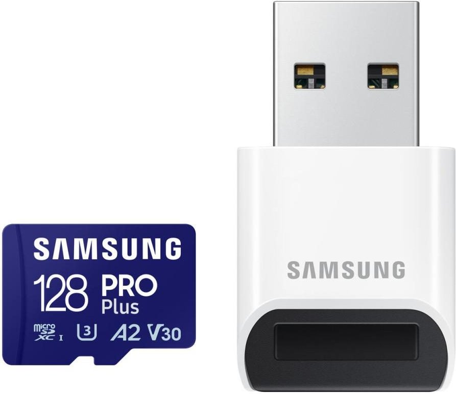 Thumbnail - Samsung PRO Plus MB-MD128SB Speicherkarte 128 GB mit USB Kartenleser