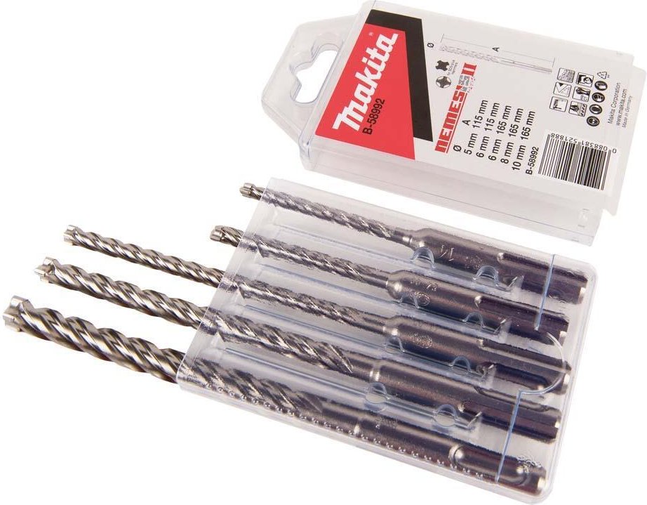 makita Hammerbohrer-Set NEMESIS II B-58992 5-teilig