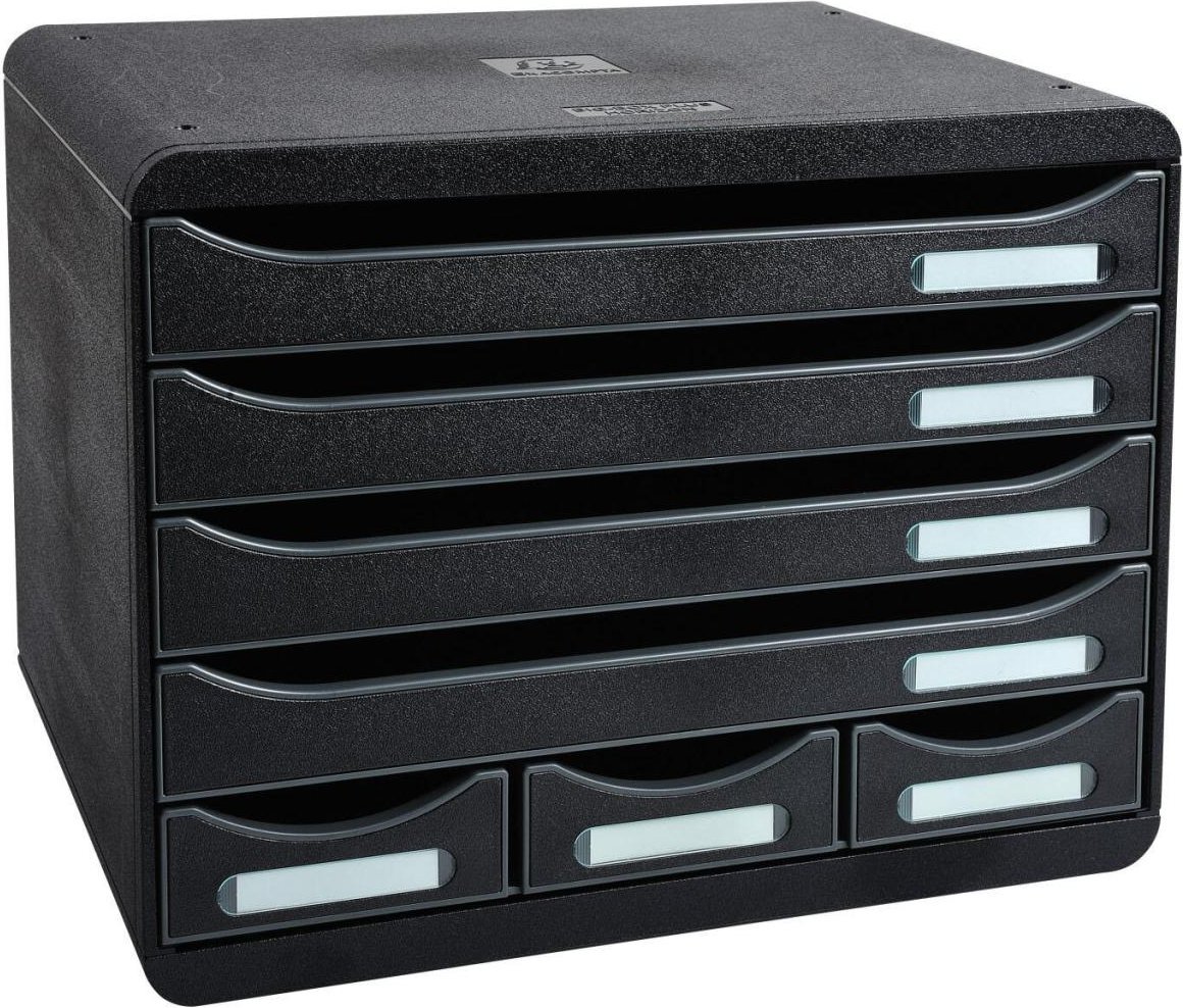 Thumbnail - Exacompta Schubladenbox 307714D DIN A4+ quer 35,5 x 27,0 x 27,1 cm