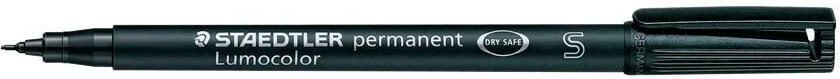 STAEDTLER Lumocolor Folienstifte 0,4 mm permanent - schwarz 10 stück