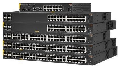HPE Networking CX6000 Switch 24-Port 1GBase-T 4-Port 1G SFP 370W Klasse 4 PoE rackmountfähig