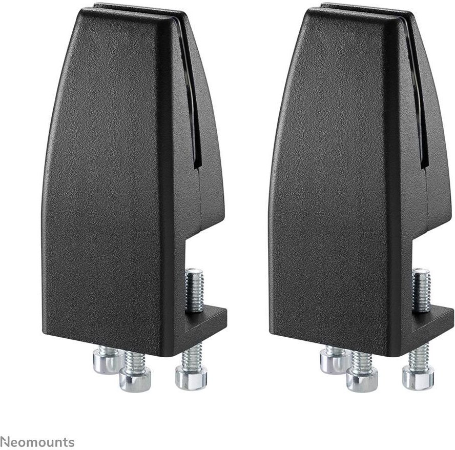 Neomounts NS-CLMP25BLACK Klemmensatz für Schreibtisch 2 Stk.