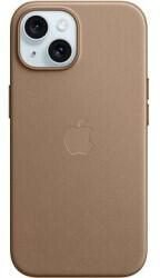 Apple Feingewebe Case mit MagSafe für Apple iPhone 15, tonbraun