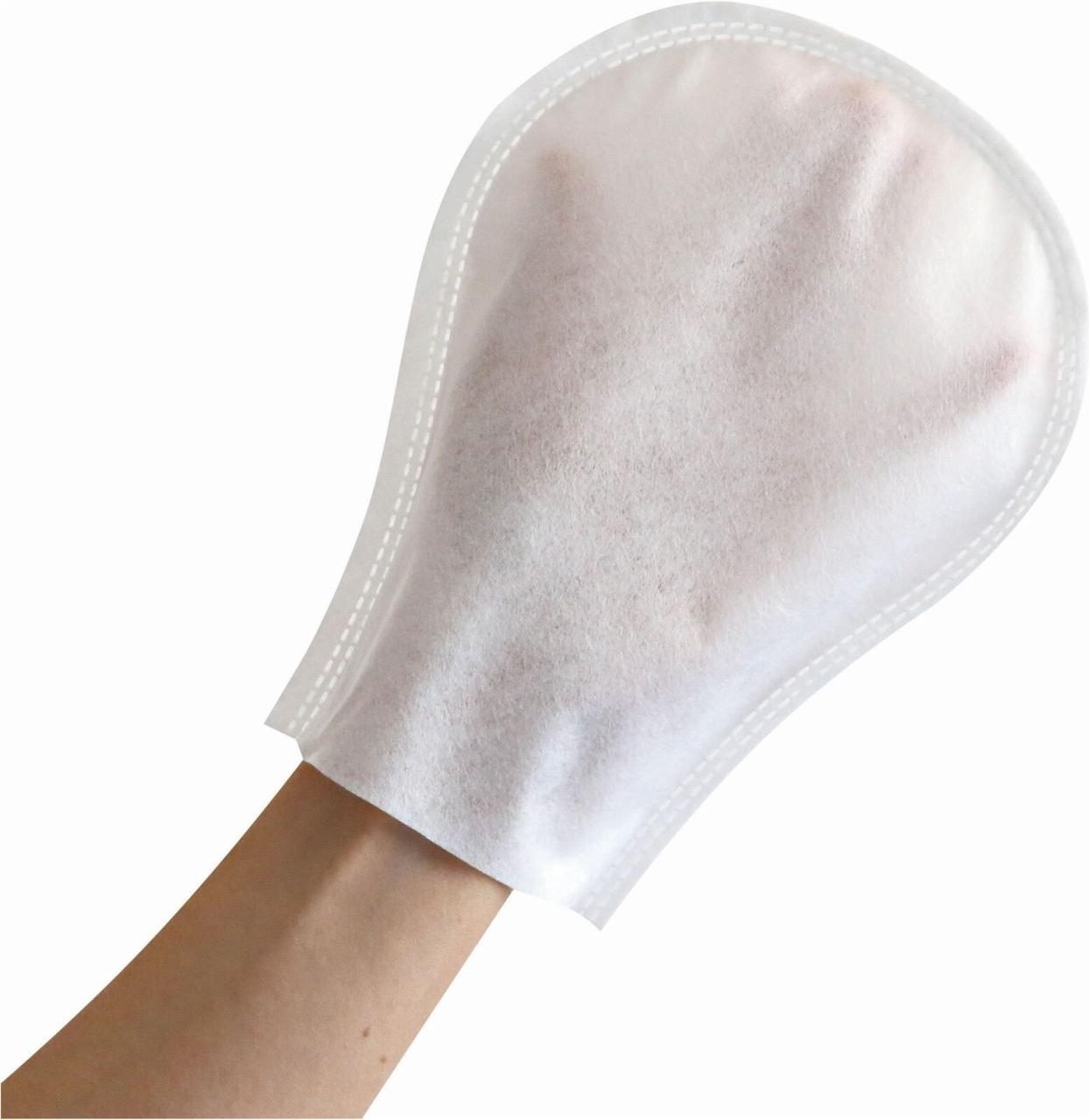 Thumbnail - HYGOSTAR Einmal-Waschhandschuh SPUNLACE Einheitsgröße weiß