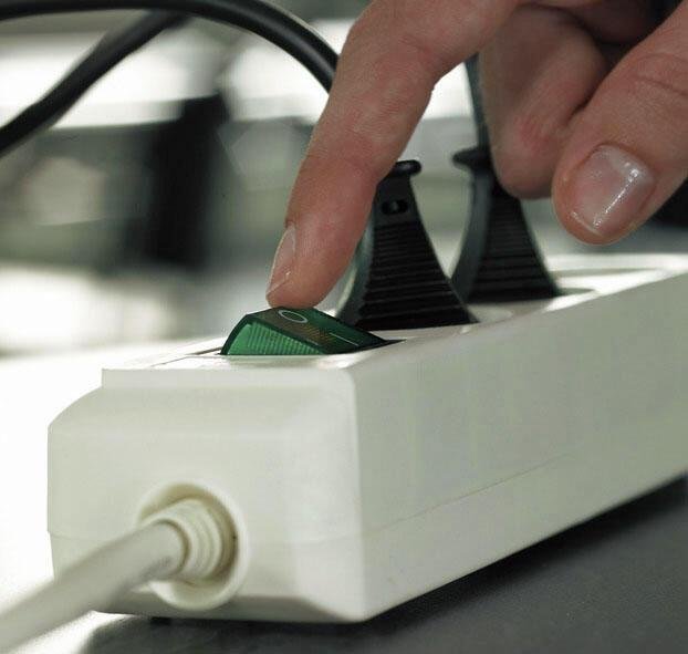 brennenstuhl Steckdosenleiste mit Schalter Eco-Line 1.5 m