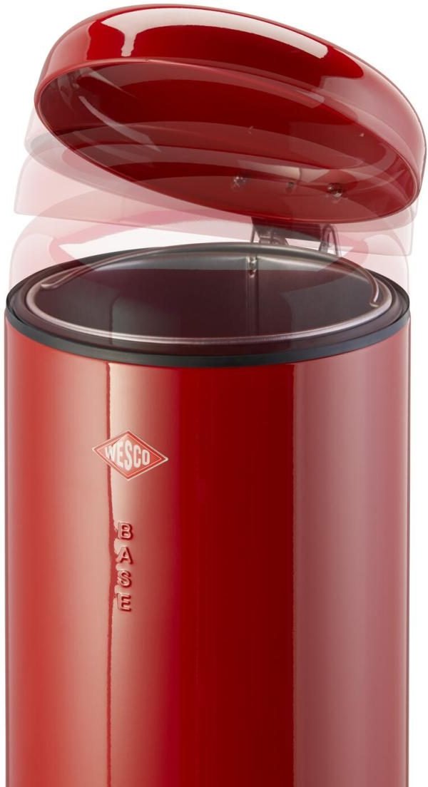 WESCO Mülleimer 30,0 l rot