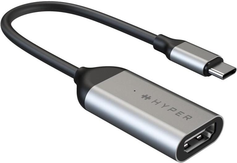 Hyper® HyperDrive USB-C auf 4K 60Hz HDMI Adapter, silber