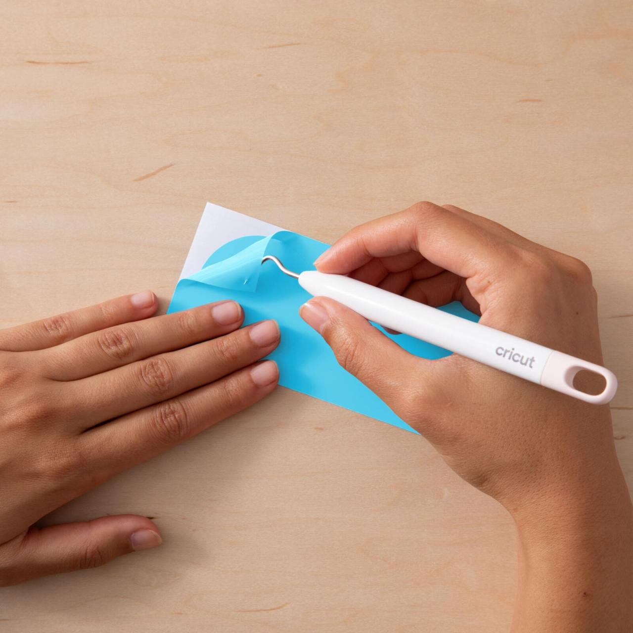 Cricut Farbverändernde Vinylfolie permanent 30.5 cm x 61 cm blau