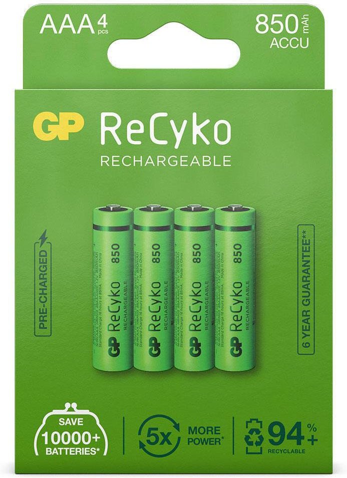 GP Akkus ReCyko+ Micro AAA 1.2 V