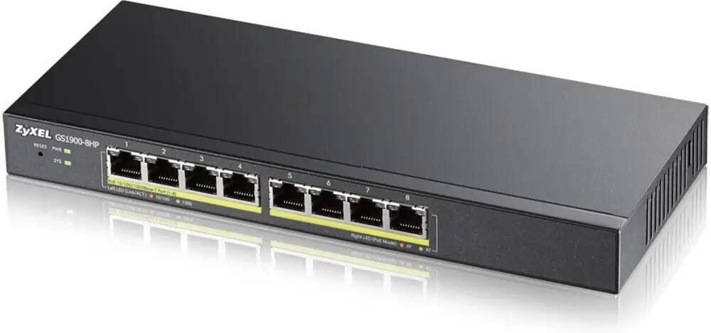 Thumbnail - Zyxel Switch 8-Port Gigabit 8x 1G L2
