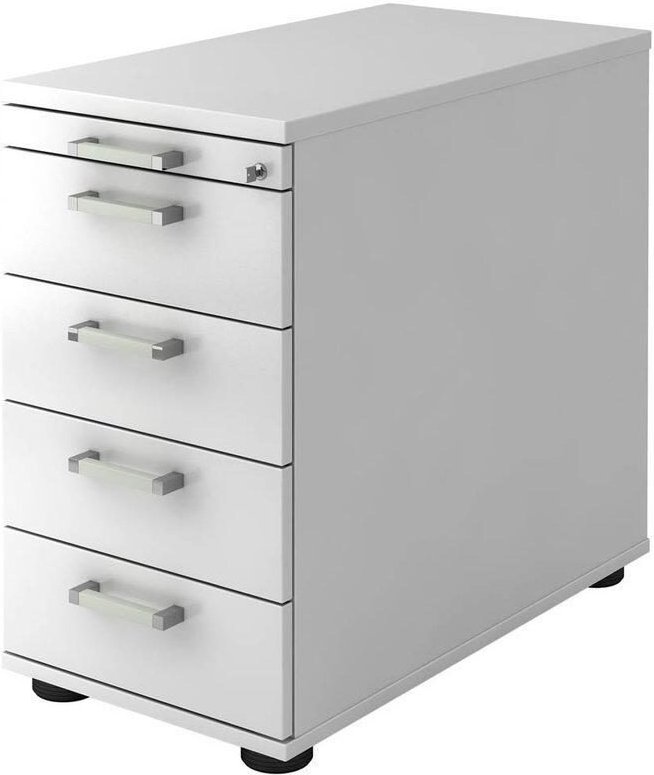 Thumbnail - HAMMERBACHER Solid SC50 Standcontainer weiß 5 Auszüge