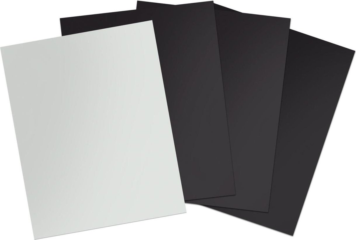 Silhouette bedruckbares Magnetpapier für Schneideplotter 215 mm x 280 mm weiß