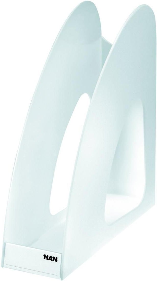 HAN Stehsammler antistatisches, schwermetallfreies Polystyrol weiß , DIN C4