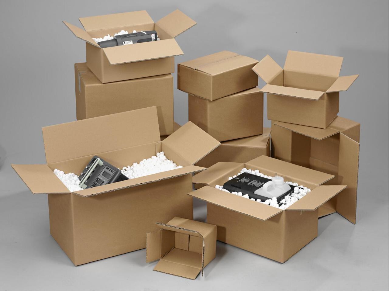 Nestler Wellpapp-Faltkartons 2-wellig braun 48,0 x 40,0 x 32,0 cm