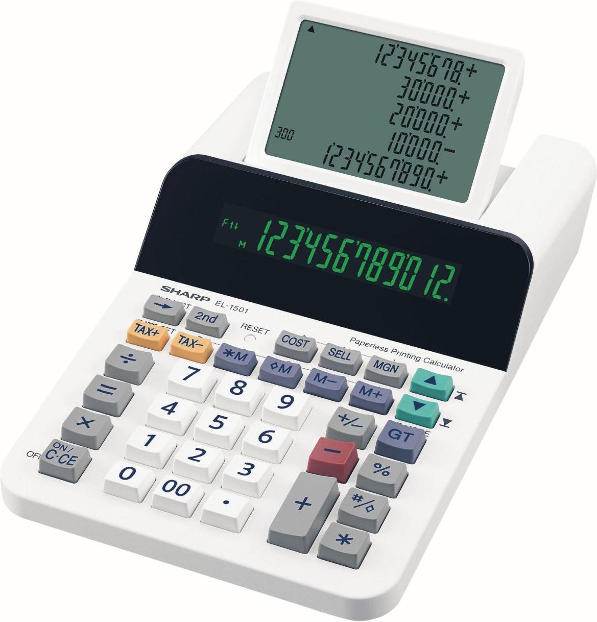 Thumbnail - Sharp Tischrechner EL-1501 weiß