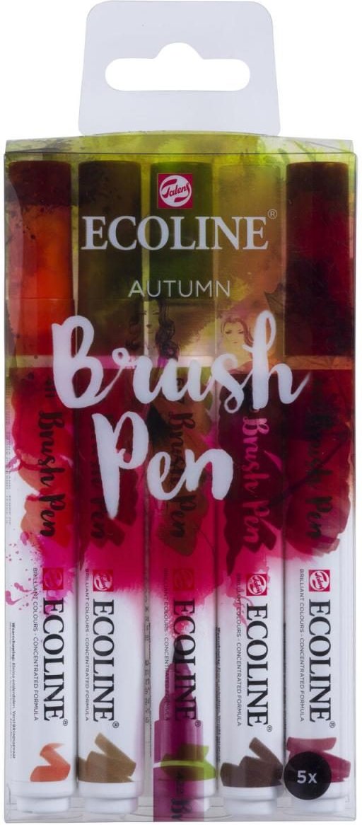 Talens ECOLINE® Brush-Pens Mehrfarbig 1.0 - 3.0 mm