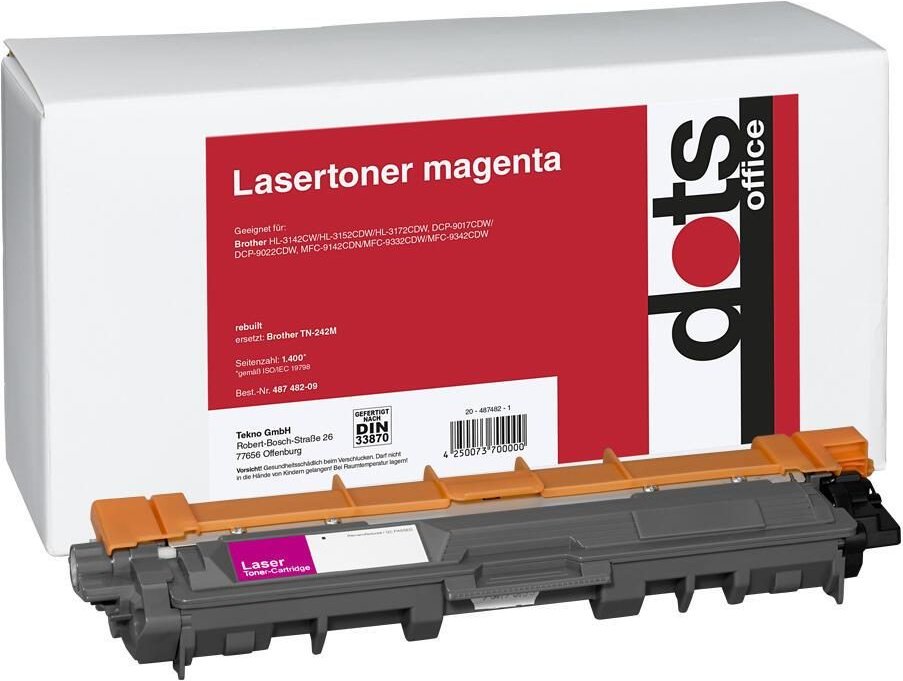 dots Toner kompatibel zu brother TN-242M magenta