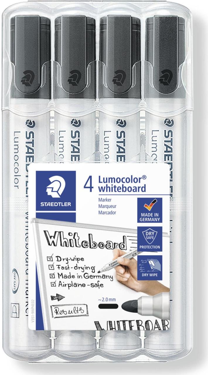 STAEDTLER Lumocolor Whiteboard-Marker 2.0 mm Schwarz