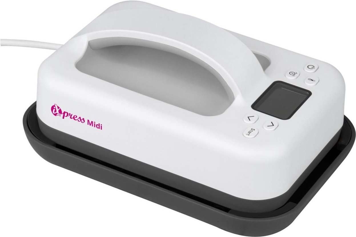 plottiX iXpress Midi Transferpresse 12,0 x 17,5 cm