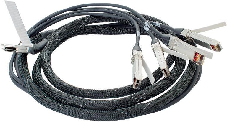 HPE DAC Kabel BladeSystem Klasse C, 40G QSFP+ zu 4x10G SFP+, 3m