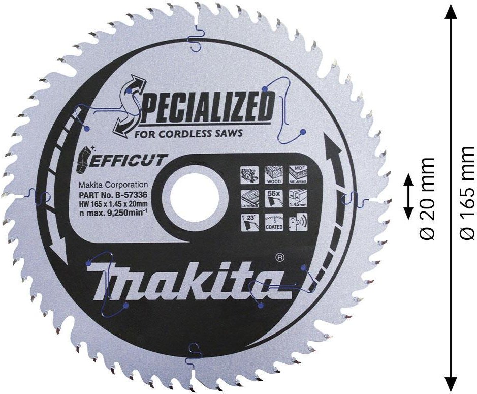 makita B-57336 EFFICUT Kreissägeblatt 1 St.