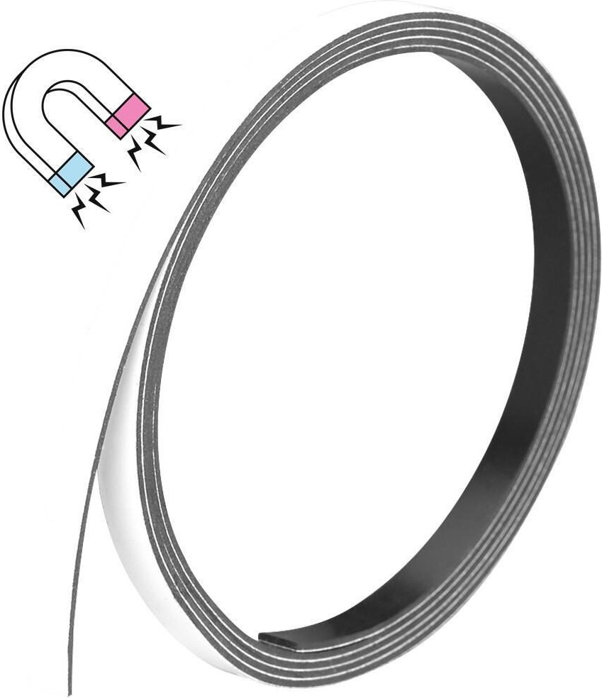 FRANKEN Magnetband 0,5 x 100,0 cm weiß