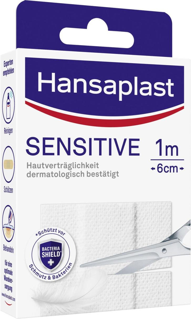 Thumbnail - Hansaplast Pflaster SENSITIVE 6 cm x 10 cm