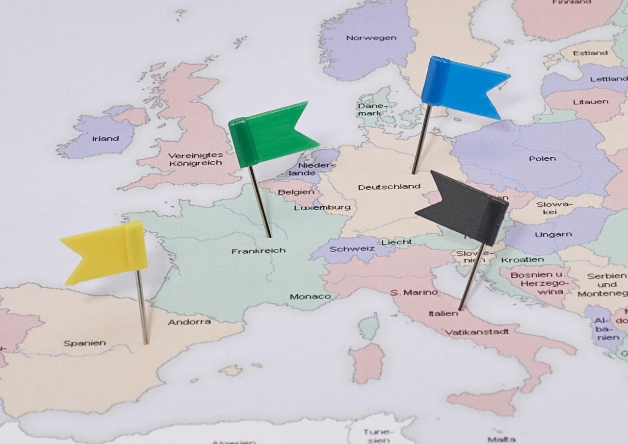 Thumbnail - Gowi Markierungsfahnen farbsortiert