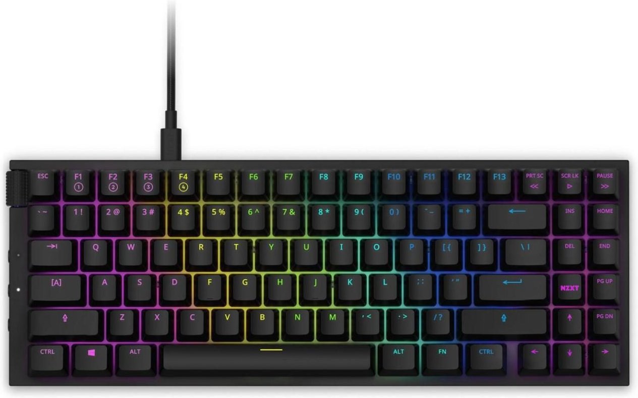 NZXT Function MiniTKL Schwarz Tastatur