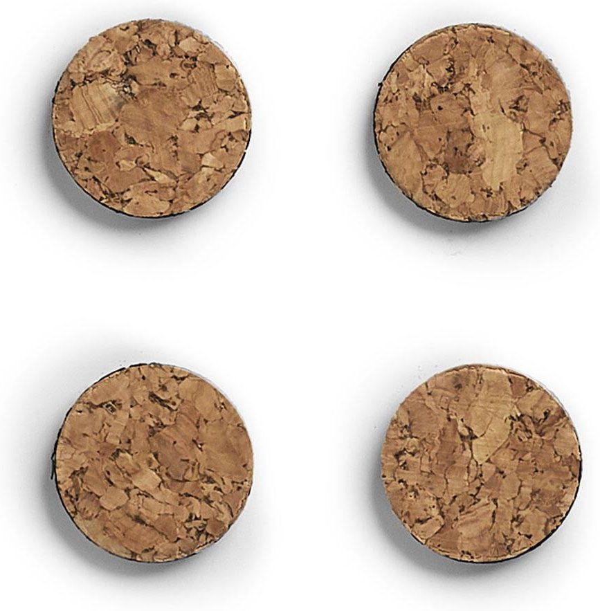 Zeller Magnete Ø 2,8 x 0,3 braun