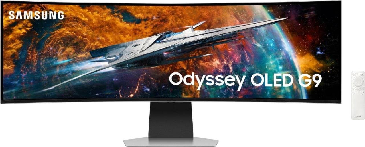 Samsung Odyssey OLED G9 S49CG950SU Smart Gaming Monitor 124cm (49 Zoll)