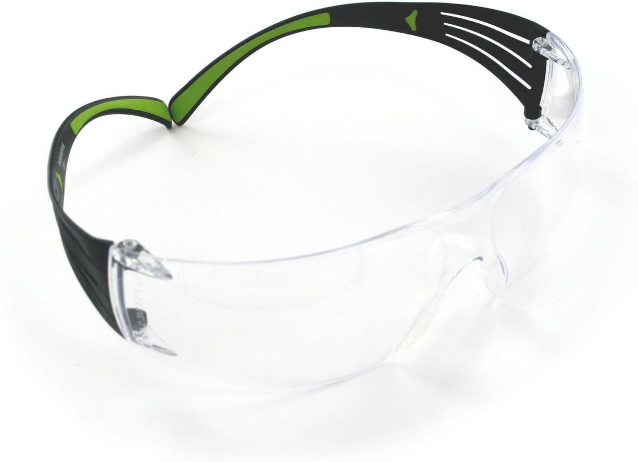 Thumbnail - 3M Schutzbrille SecureFit schwarz, grün