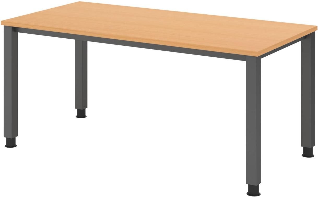 HAMMERBACHER höhenverstellbarer Schreibtisch VQS16/6/G buche