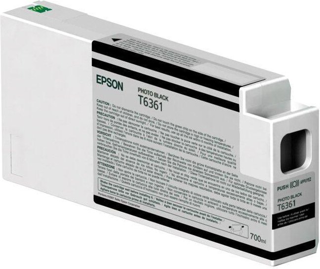Epson Original UltraChrome HDR Druckerpatrone schwarz 700ml (C13T636100)