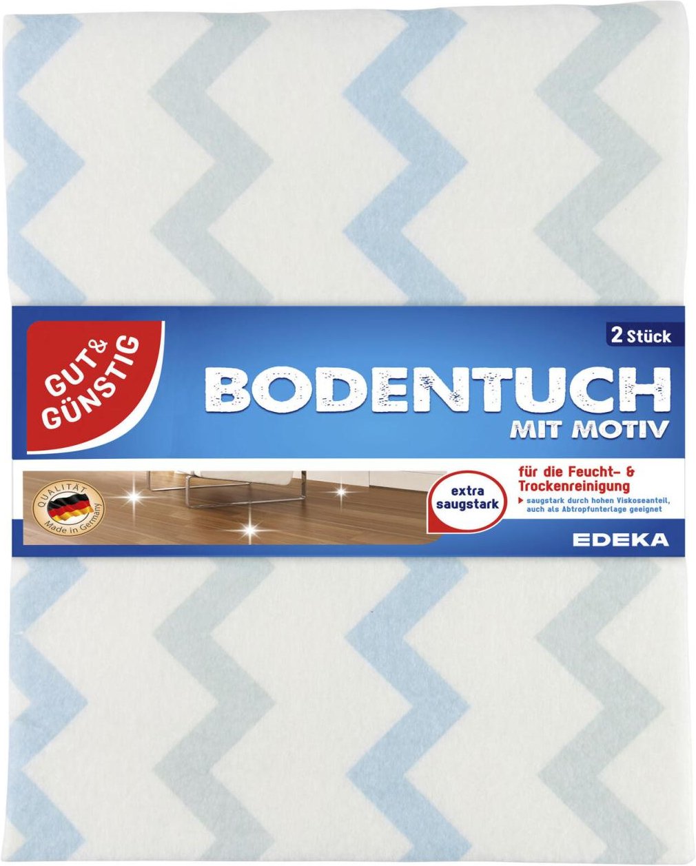 GUT&GÜNSTIG Bodentücher Viskose