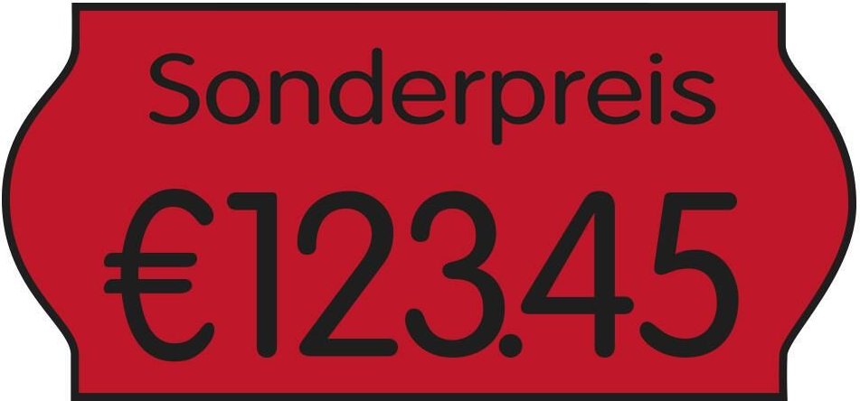 Thumbnail - CreenLine Preisetiketten 22,0 x 12,0 mm