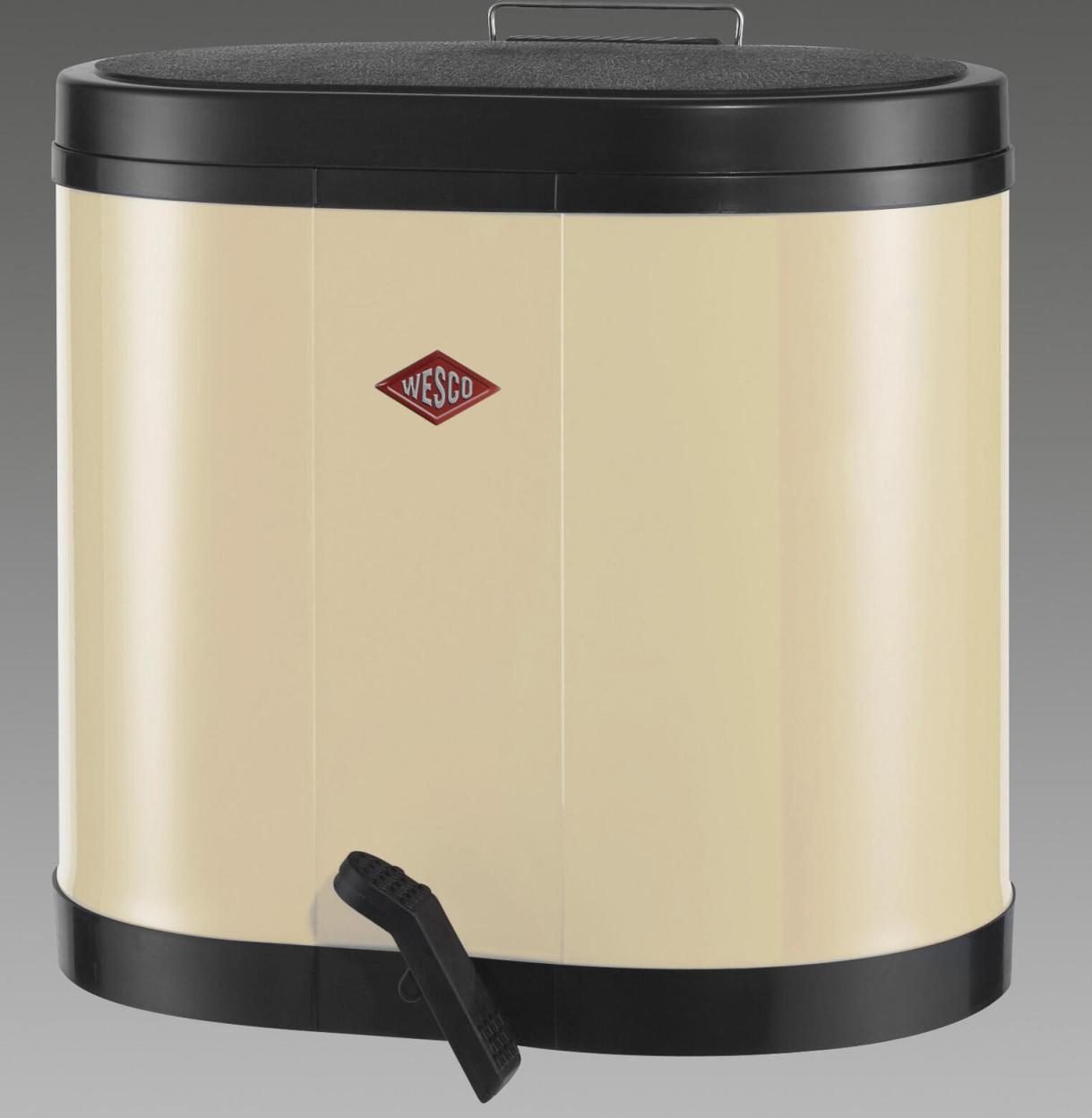 WESCO Mülltrenner 2x 15,0 l mandel