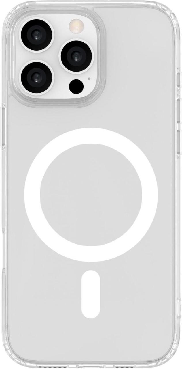 eSTUFF iPhone 16 Pro INFINITE OSLO Magnetic Hybrid Cover - Transparent