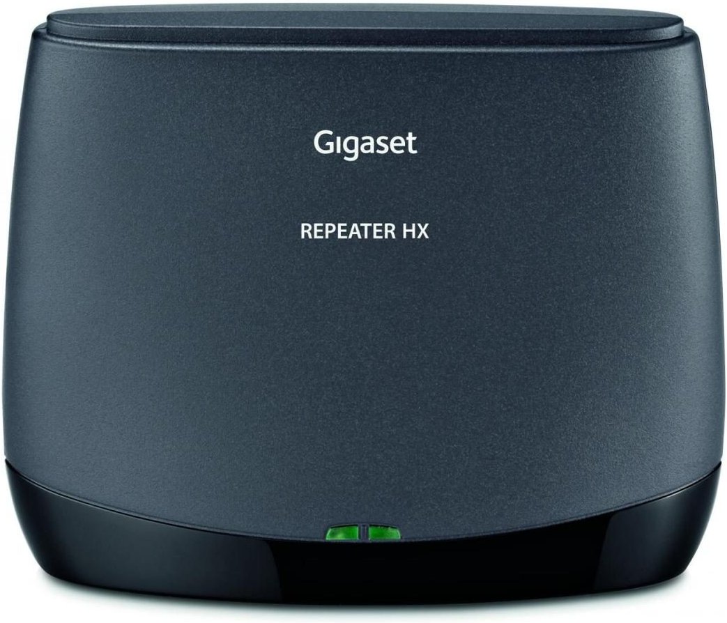 Gigaset pro Repeater HX, schwarz - DECT-Repeater für schnurloses Telefon