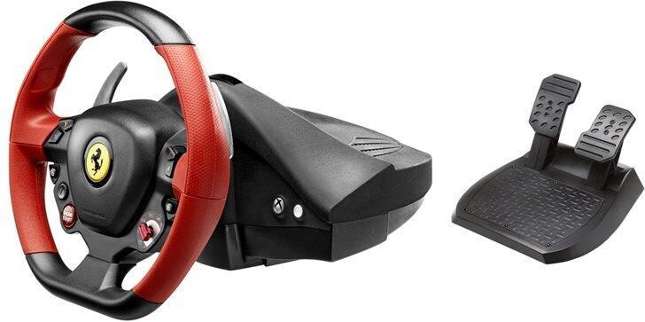 Thrustmaster Ferrari 458 Spider Lenkrad und Pedale-Set - für XBOX ONE, SERIES X/S