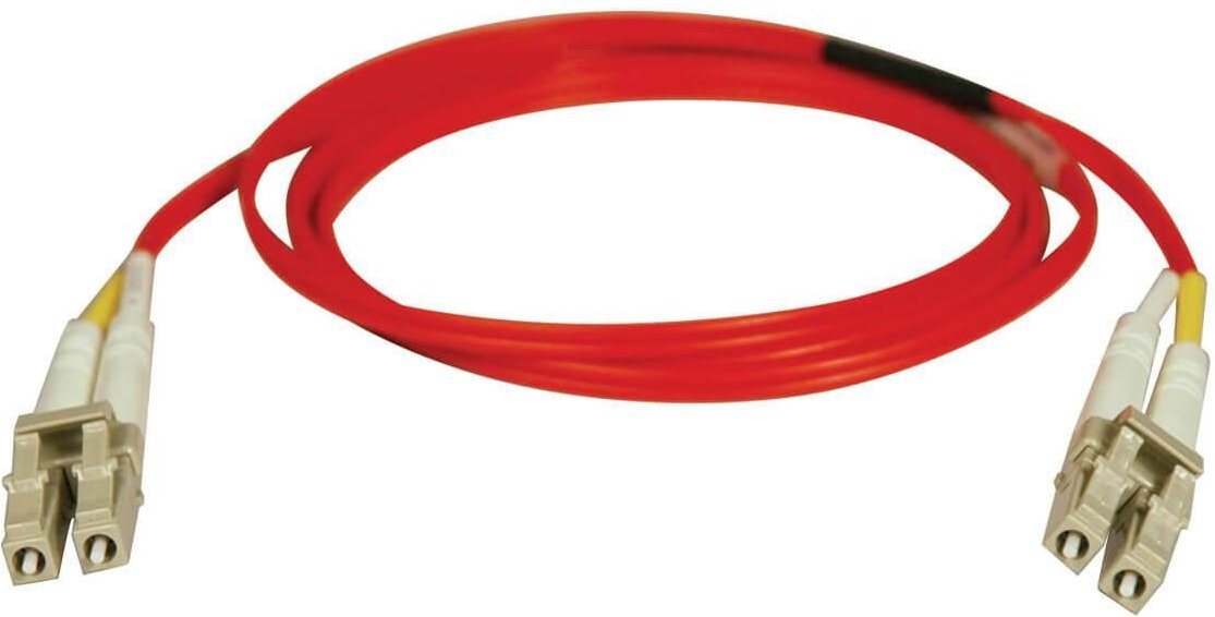 Eaton Tripp Lite Series Duplex Multimode 62.5/125 Fiber Patch Kabel (LC/LC) - Red, 3M (10 ft.)
