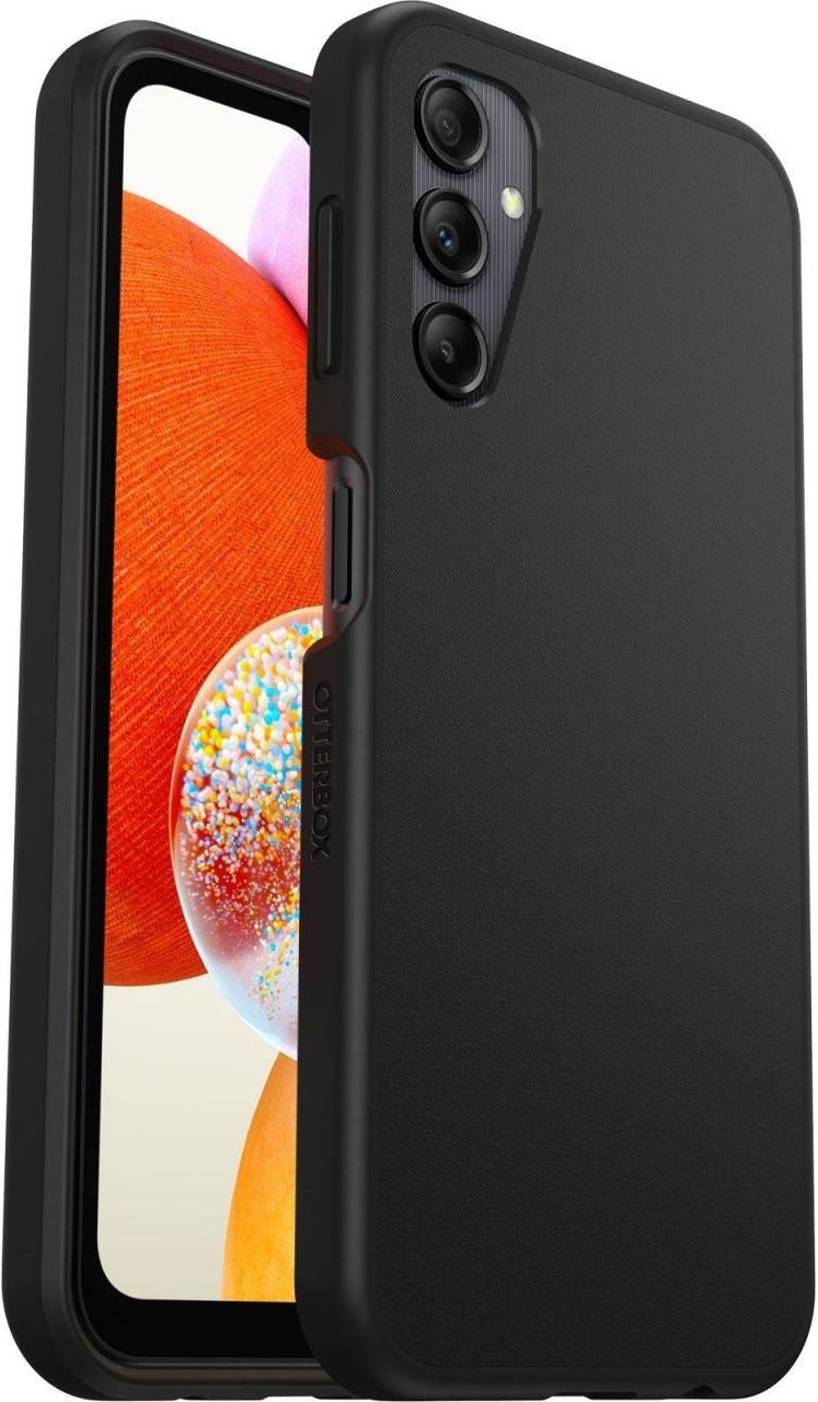 OtterBox React Series Schutzhülle für Samsung Galaxy A14 (Schwarz)