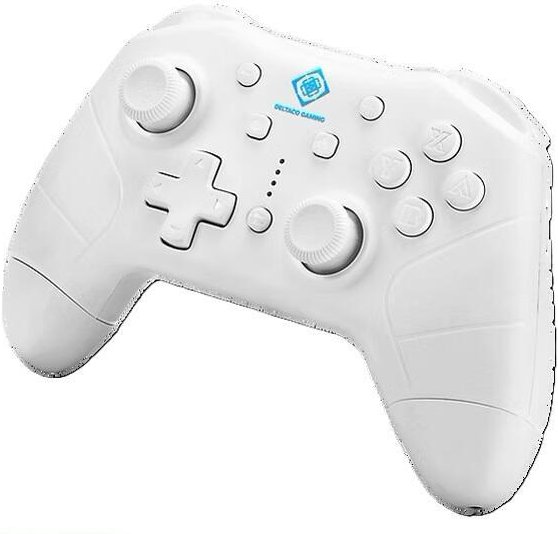 Thumbnail - DELTACO Nintendo Switch Bluetooth-Controller, weiß