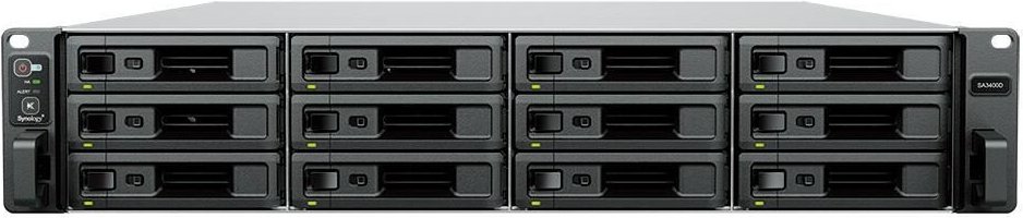 Thumbnail - Synology Scalable SA3400D 12 Einschübe Leergehäuse 2HE (SA3400D)