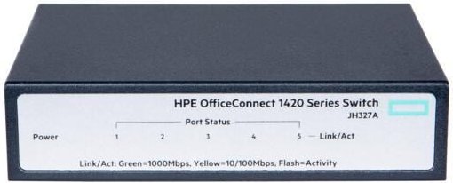 HPE Networking OfficeConnect 1420-5G 5-Port Gigabit Switch
