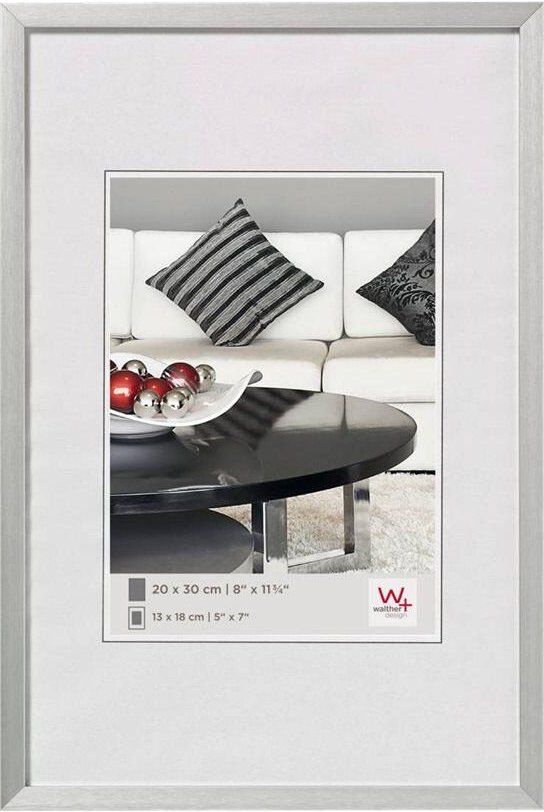 walther design Bilderrahmen Chair 20,9 x 31,0 cm silber